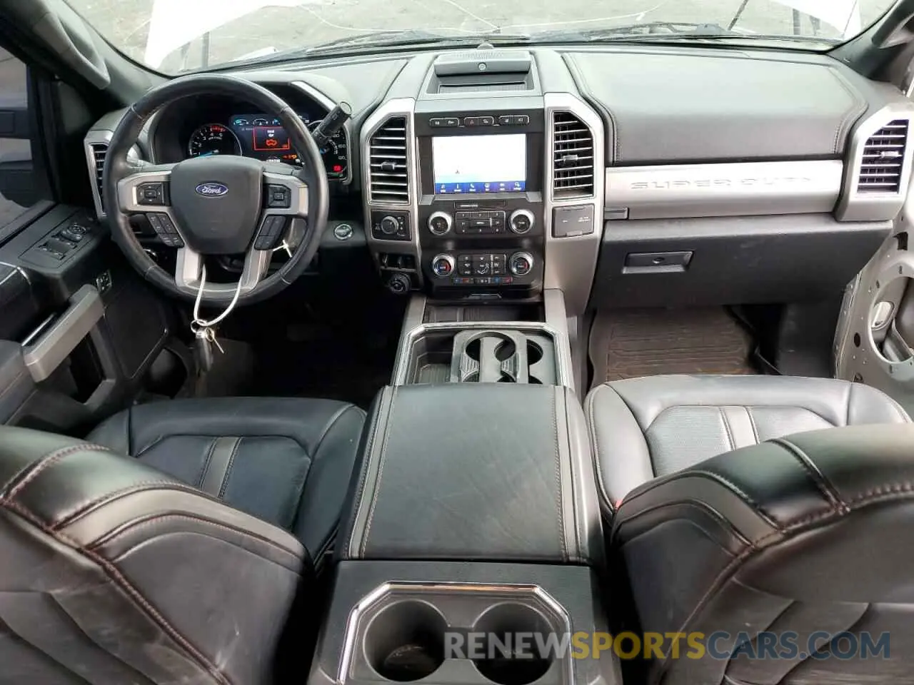 8 fotografías del automóvil dañado 1FT8W3BT3MED64626 FORD F350 2021
