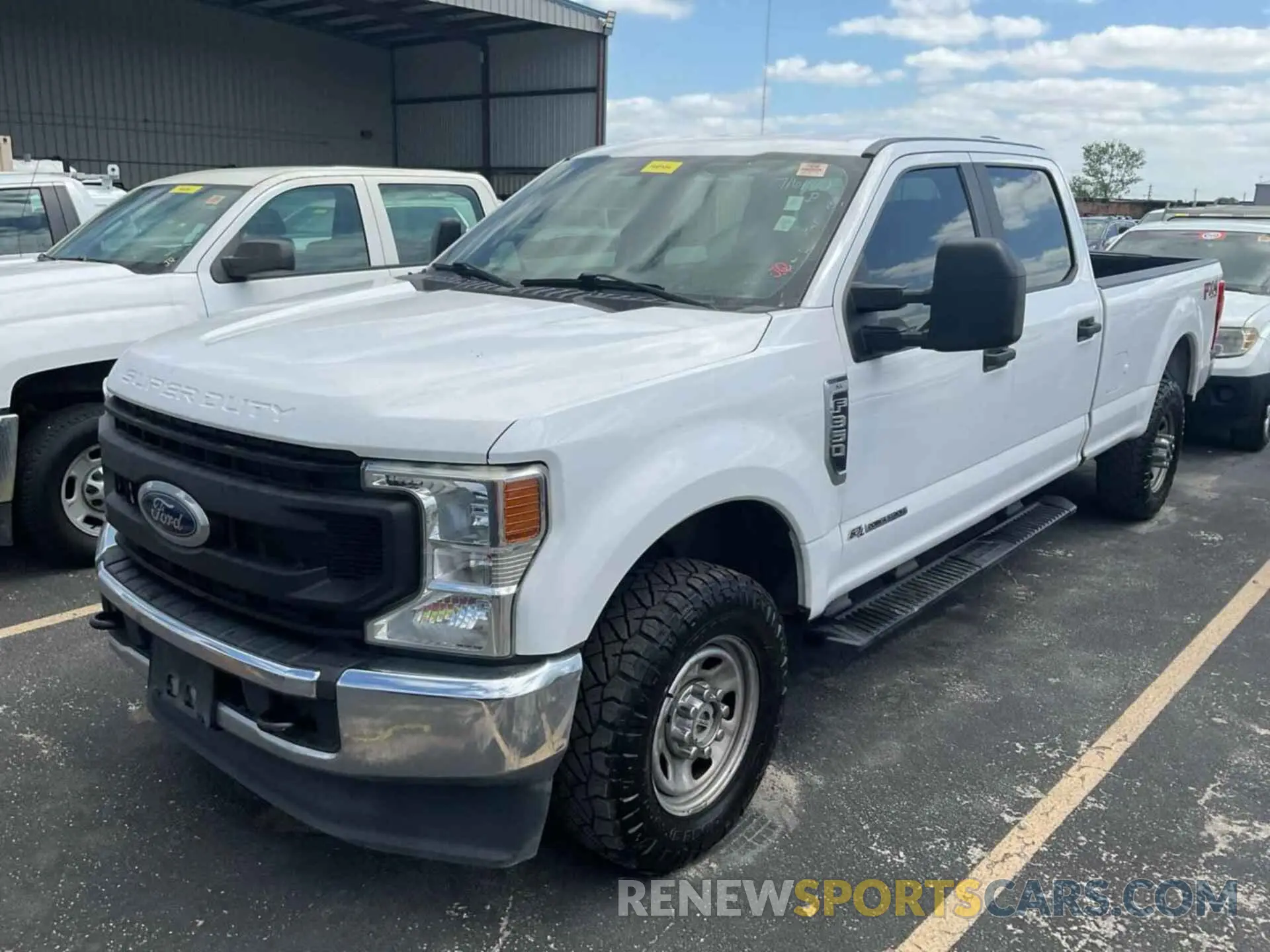 4 fotografías del automóvil dañado 1FT8W3BT5MEC88780 FORD F350 2021