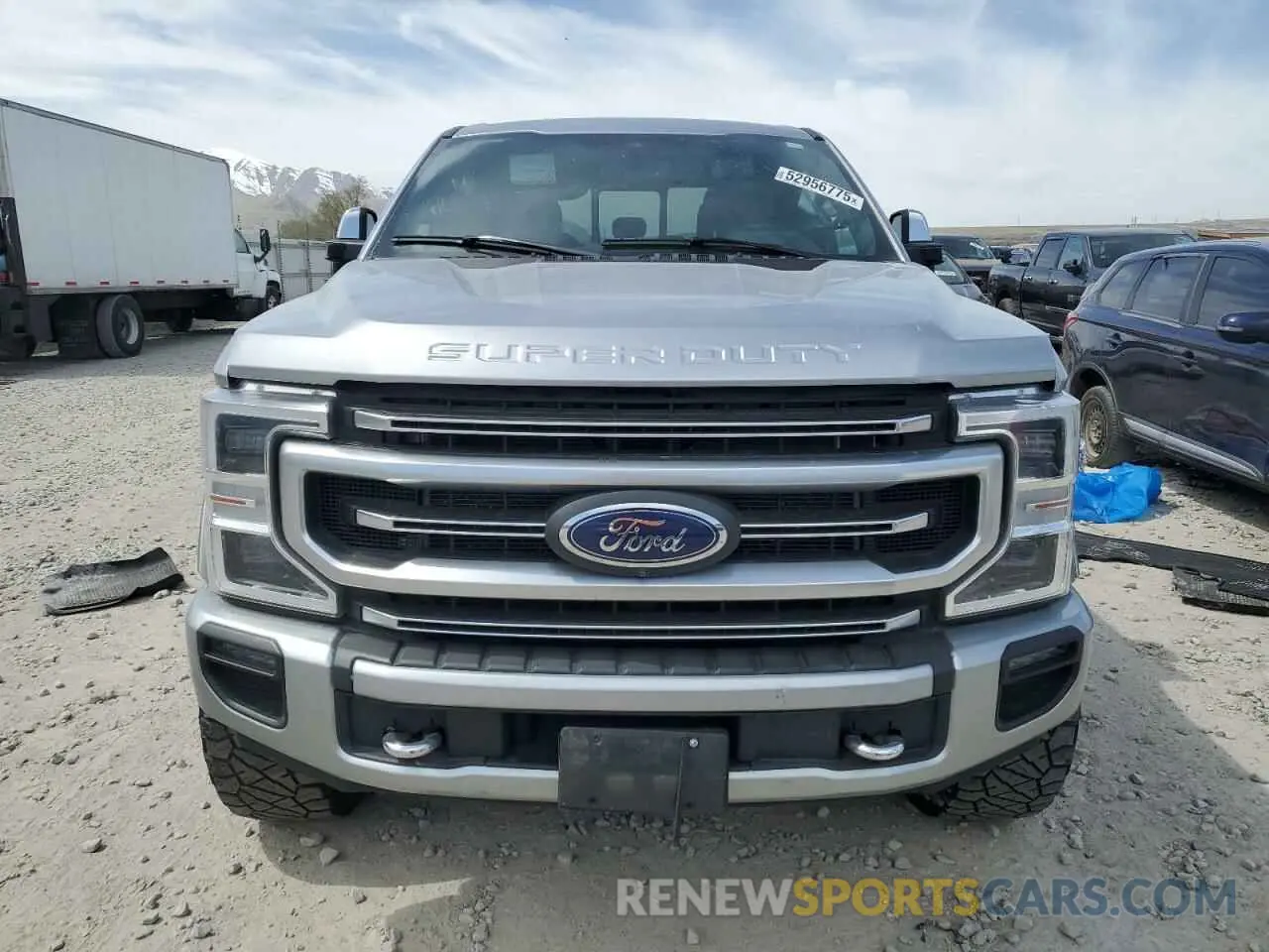 5 fotografías del automóvil dañado 1FT8W3BT6MEC27440 FORD F350 2021