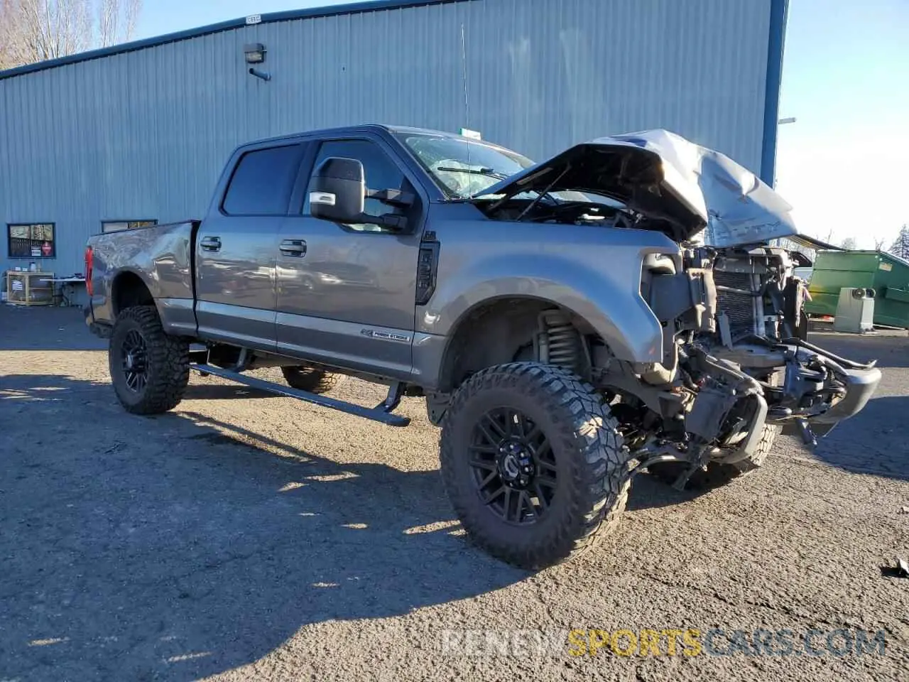 4 fotografías del automóvil dañado 1FT8W3BT8MED20203 FORD F350 2021