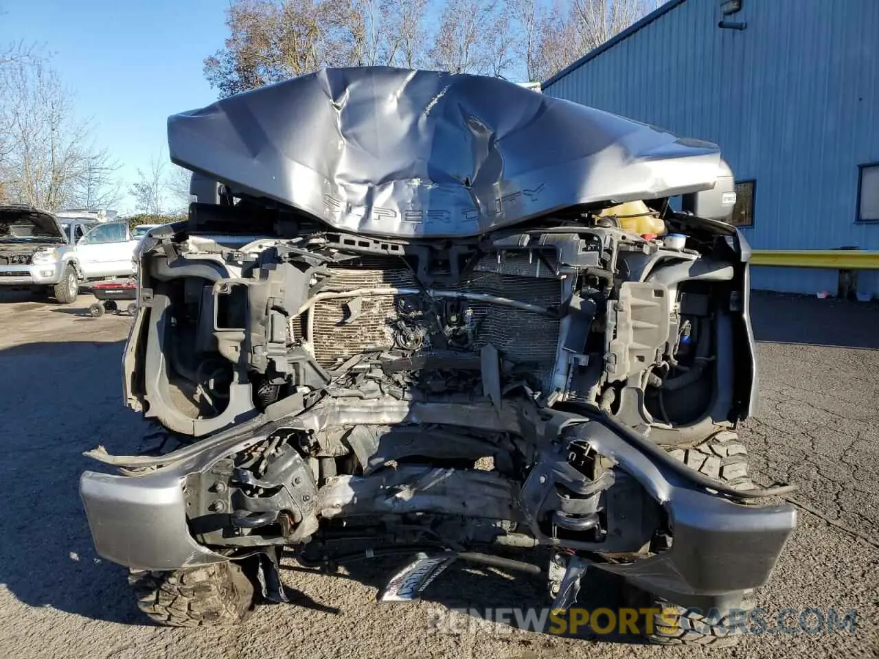 5 fotografías del automóvil dañado 1FT8W3BT8MED20203 FORD F350 2021