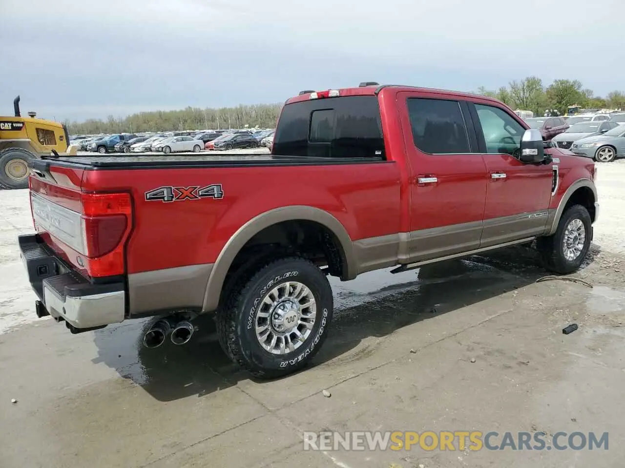 3 fotografías del automóvil dañado 1FT8W3BTXMEC97880 FORD F350 2021