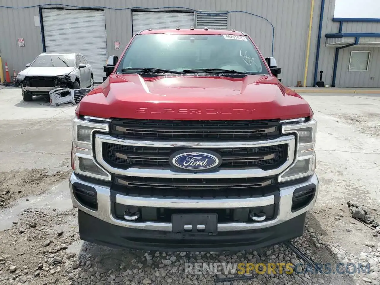5 fotografías del automóvil dañado 1FT8W3BTXMEC97880 FORD F350 2021
