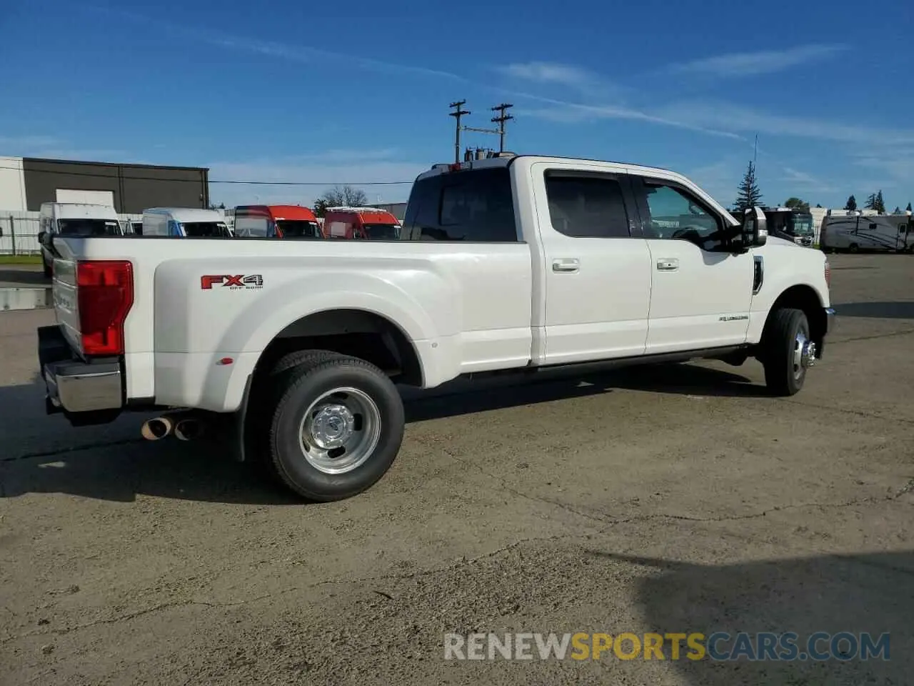3 fotografías del automóvil dañado 1FT8W3DT4MEC50521 FORD F350 2021