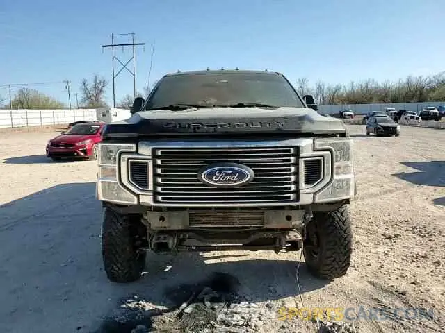 10 fotografías del automóvil dañado 1FT8W3DT7MEC78278 FORD F350 2021