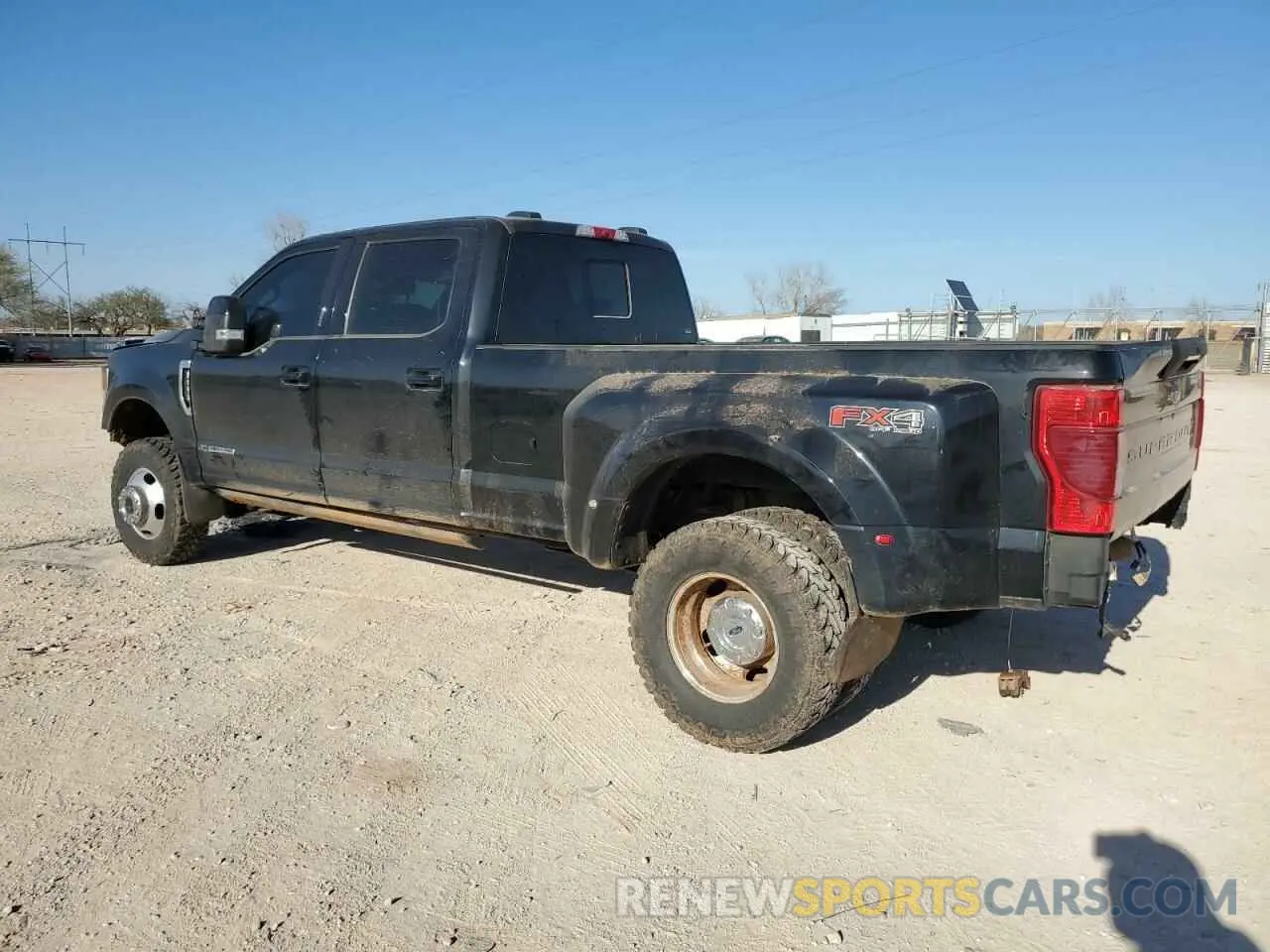 2 fotografías del automóvil dañado 1FT8W3DT7MEC78278 FORD F350 2021
