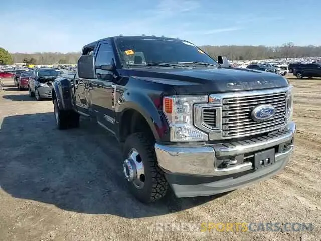 10 fotografías del automóvil dañado 1FT8W3DT9MED16531 FORD F350 2021