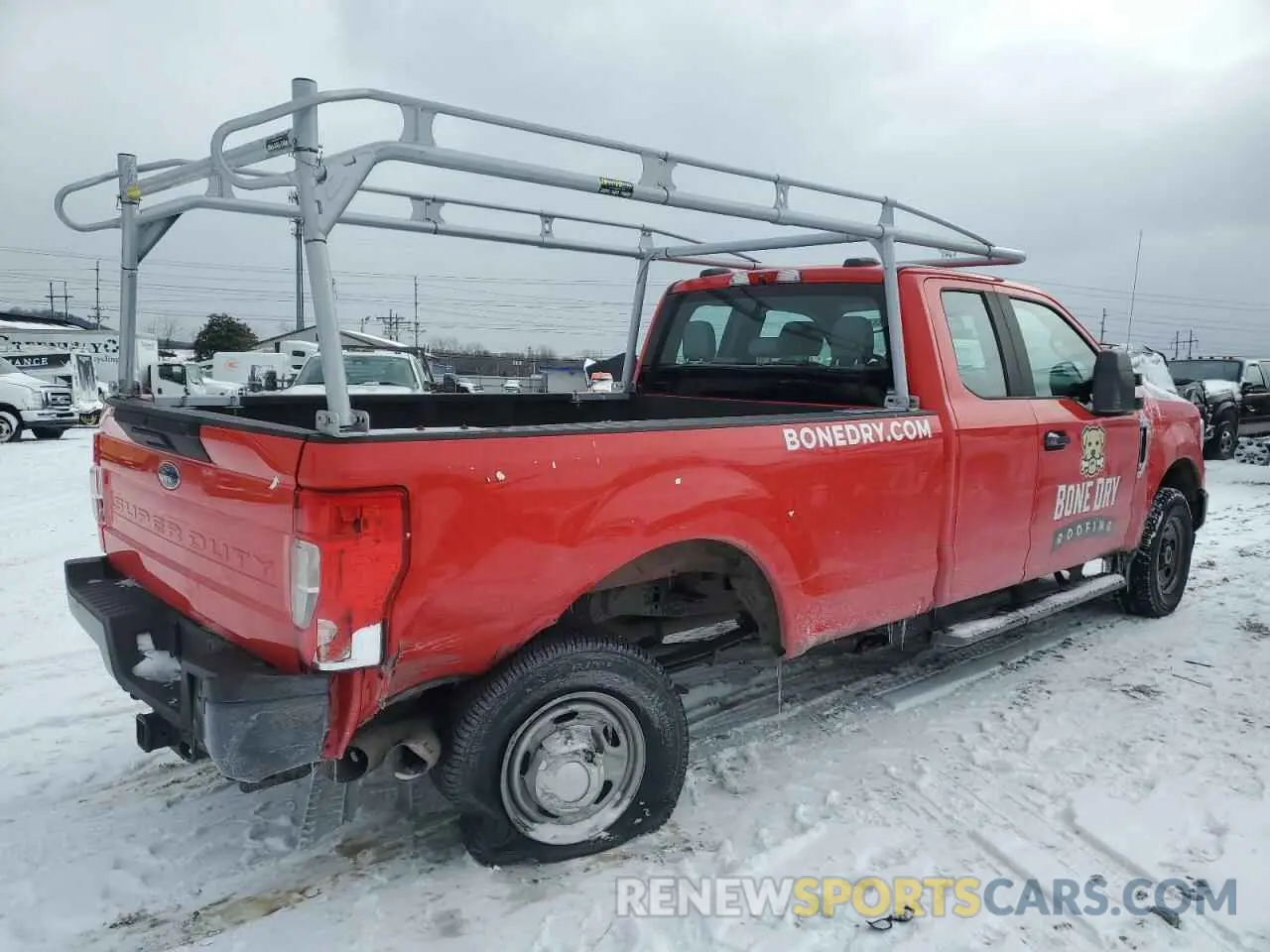 3 fotografías del automóvil dañado 1FT8X3BT7MEC41585 FORD F350 2021