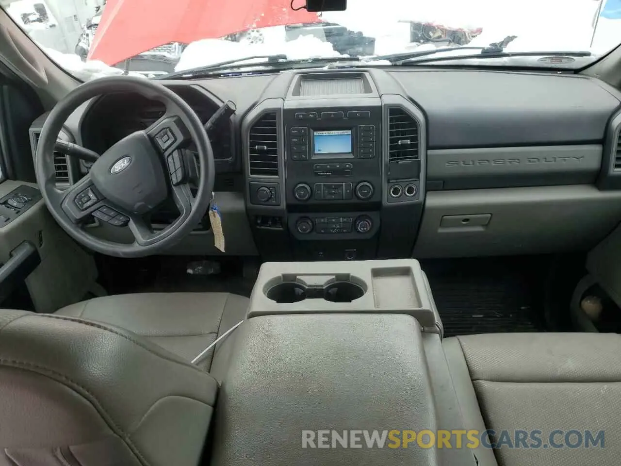 8 fotografías del automóvil dañado 1FT8X3BT7MEC41585 FORD F350 2021