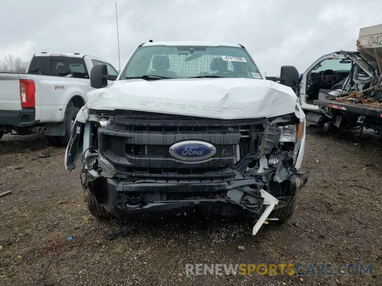 5 fotografías del automóvil dañado 1FTBF3A6XMED08474 FORD F350 2021