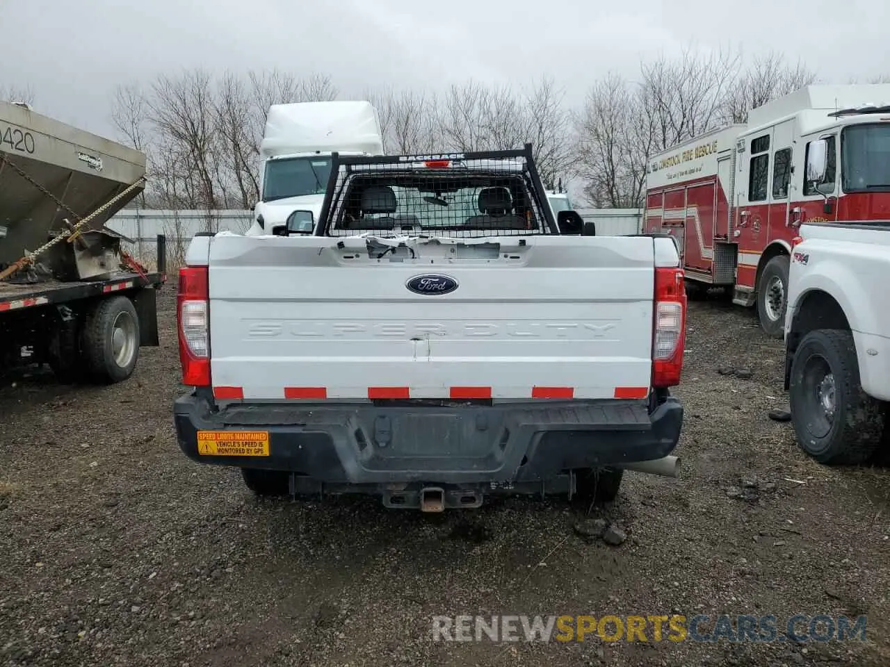6 fotografías del automóvil dañado 1FTBF3A6XMED08474 FORD F350 2021