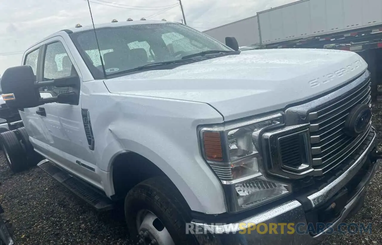 1 fotografías del automóvil dañado 1FD8W3HT9NED09912 FORD F350 2022