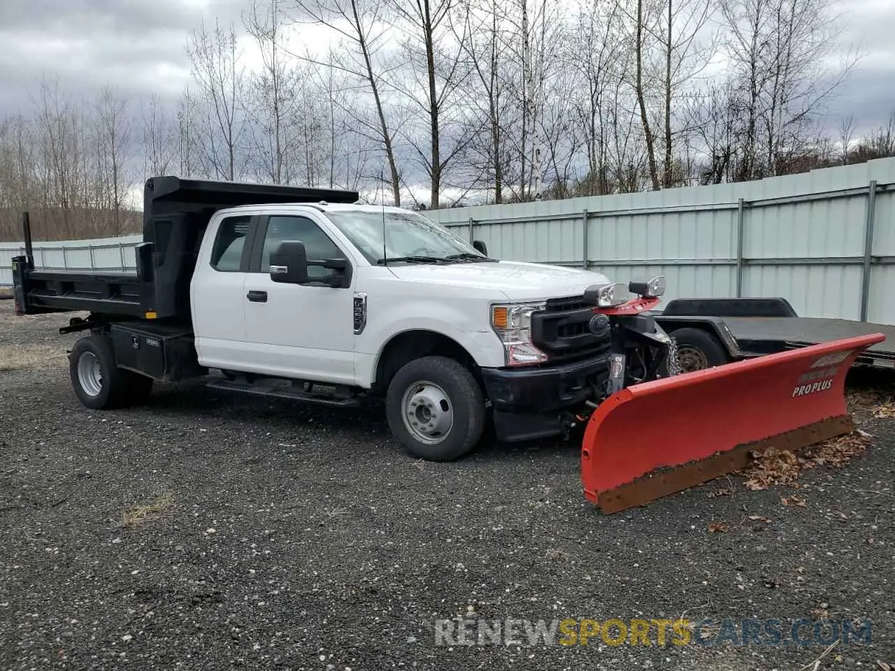 4 fotografías del automóvil dañado 1FD8X3HN7NEC74253 FORD F350 2022