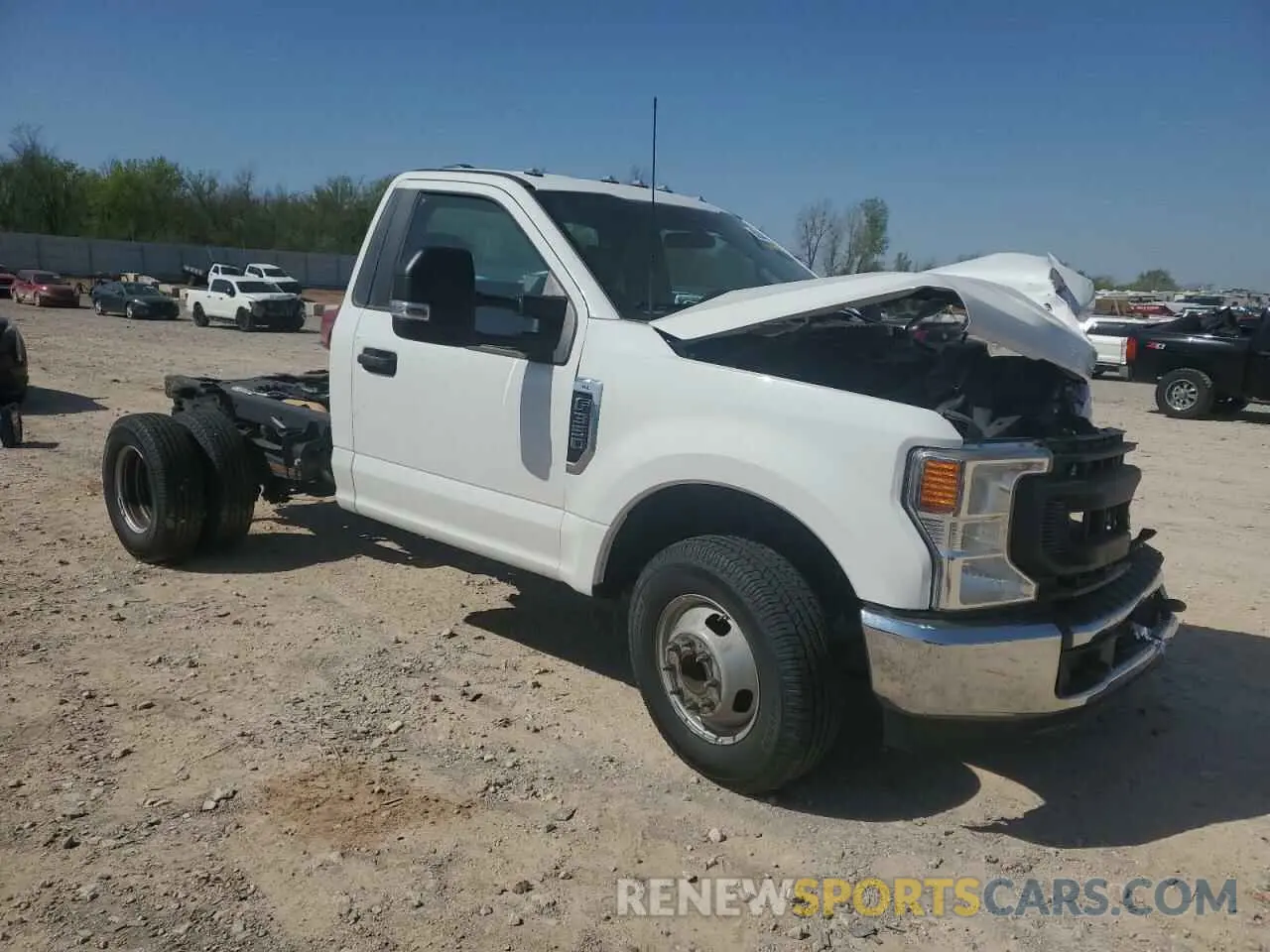 4 fotografías del automóvil dañado 1FDRF3G60NEE17240 FORD F350 2022