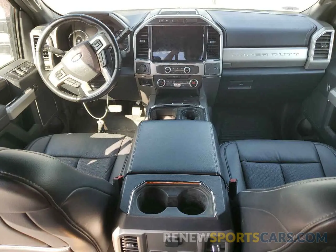 8 fotografías del automóvil dañado 1FT8W3BT0NEF02513 FORD F350 2022
