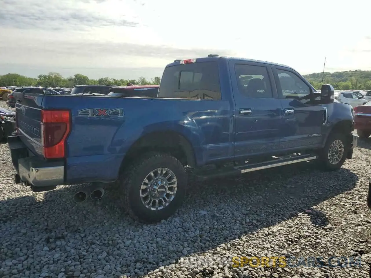 3 fotografías del automóvil dañado 1FT8W3BT4NEF25129 FORD F350 2022