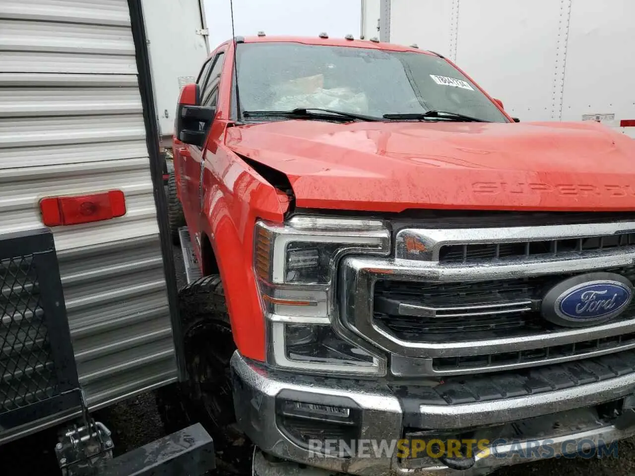 4 fotografías del automóvil dañado 1FT8W3BT9NEE28735 FORD F350 2022
