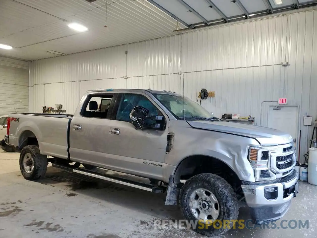 4 fotografías del automóvil dañado 1FT8W3BTXNEE87518 FORD F350 2022