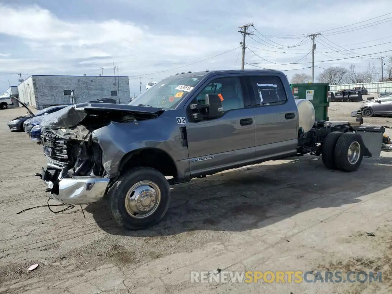 1 fotografías del automóvil dañado 1FT8W3DT2NEE14060 FORD F350 2022