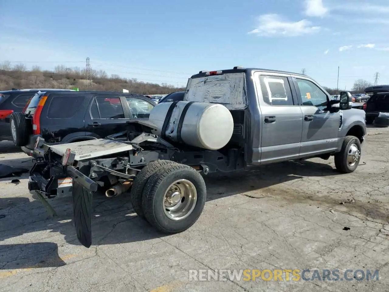 3 fotografías del automóvil dañado 1FT8W3DT2NEE14060 FORD F350 2022