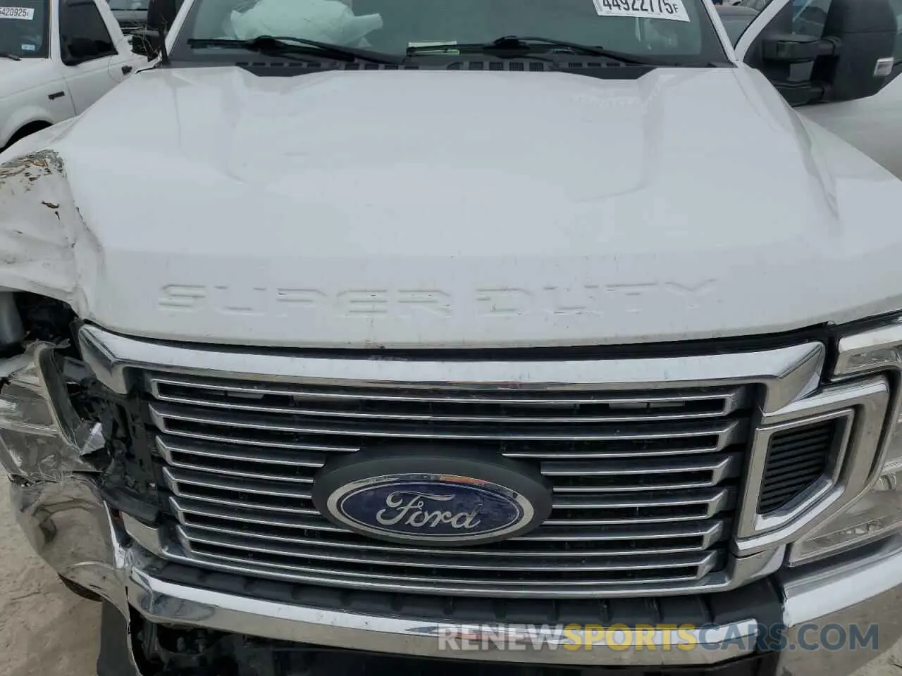11 fotografías del automóvil dañado 1FT8W3DT5NEC61142 FORD F350 2022