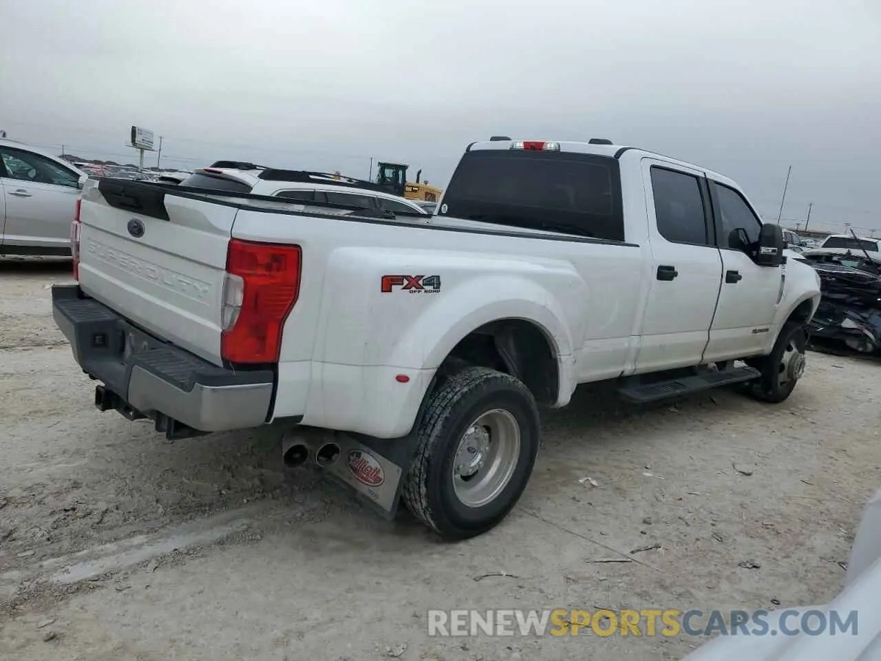 3 fotografías del automóvil dañado 1FT8W3DT5NEC61142 FORD F350 2022