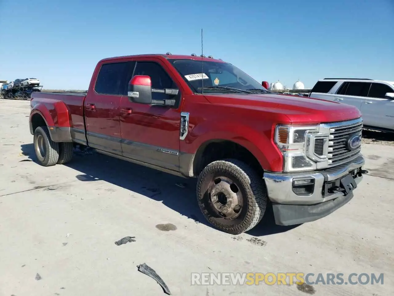 4 fotografías del automóvil dañado 1FT8W3DT9NEE66057 FORD F350 2022