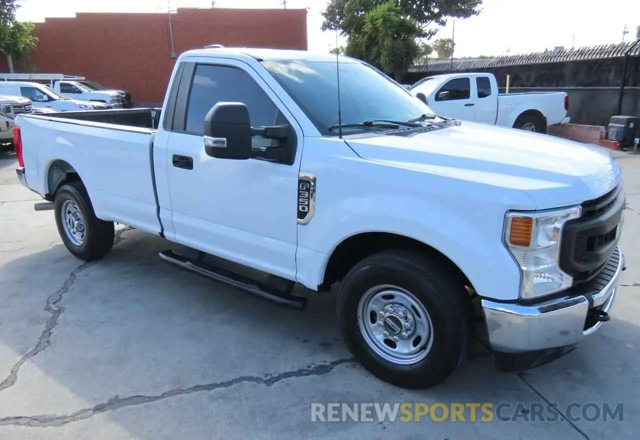 1 fotografías del automóvil dañado 1FTRF3A66NEG41366 FORD F350 2022