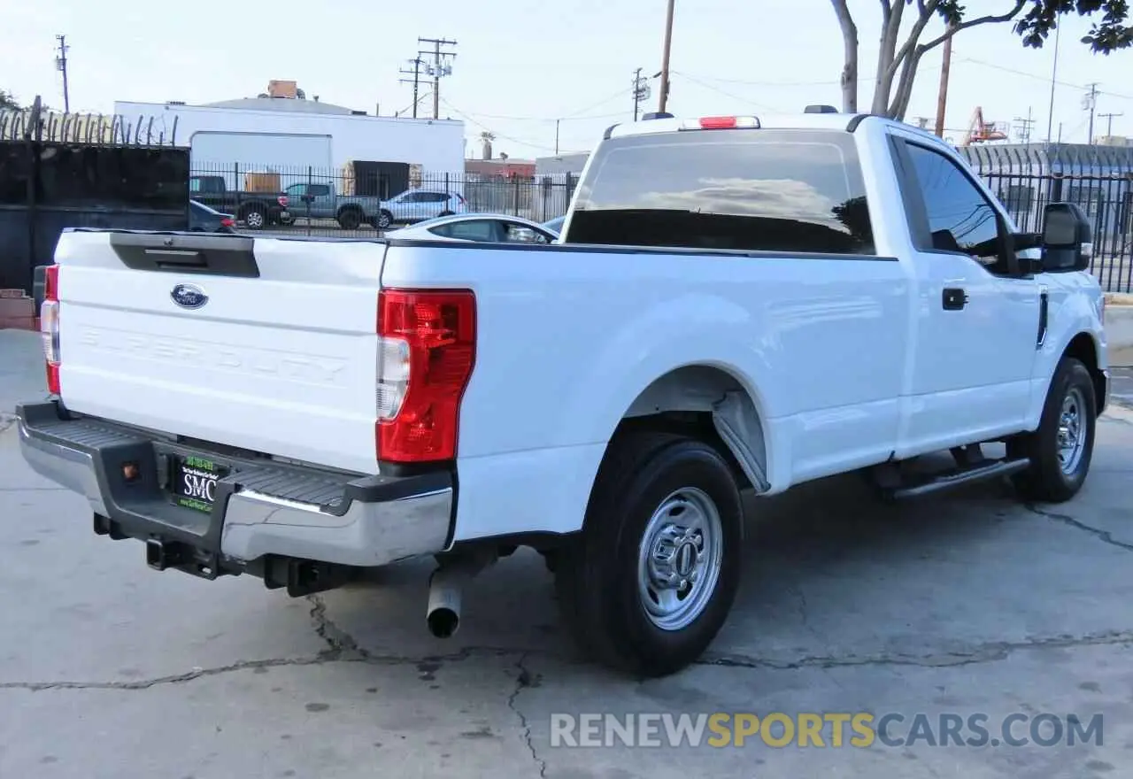3 fotografías del automóvil dañado 1FTRF3A66NEG41366 FORD F350 2022