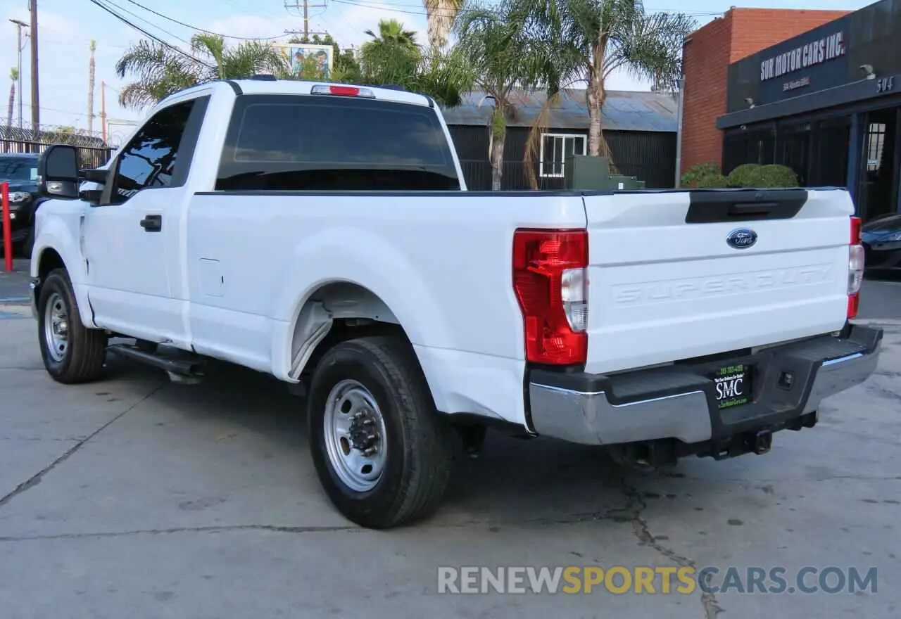 4 fotografías del automóvil dañado 1FTRF3A66NEG41366 FORD F350 2022