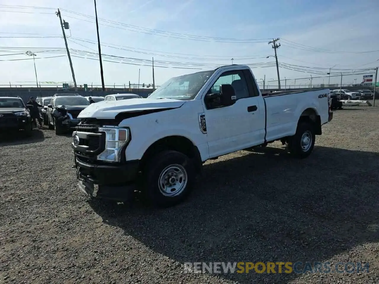 1 fotografías del automóvil dañado 1FTRF3B66NEE57981 FORD F350 2022