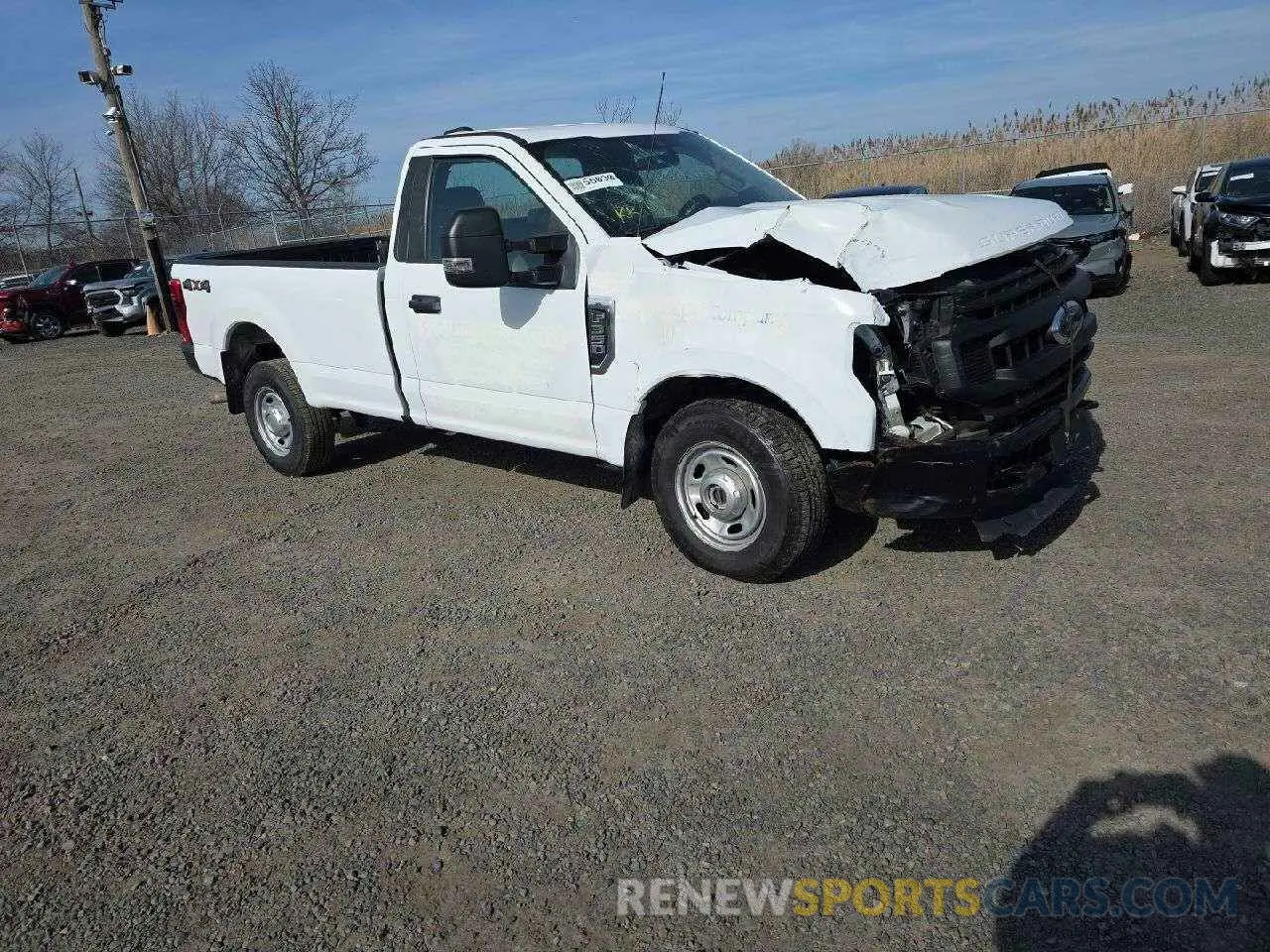 3 fotografías del automóvil dañado 1FTRF3B66NEE57981 FORD F350 2022