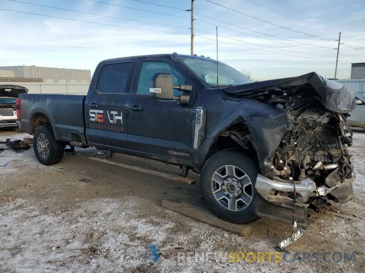 4 fotografías del automóvil dañado 1FT8W3BT5PED85644 FORD F350 2023