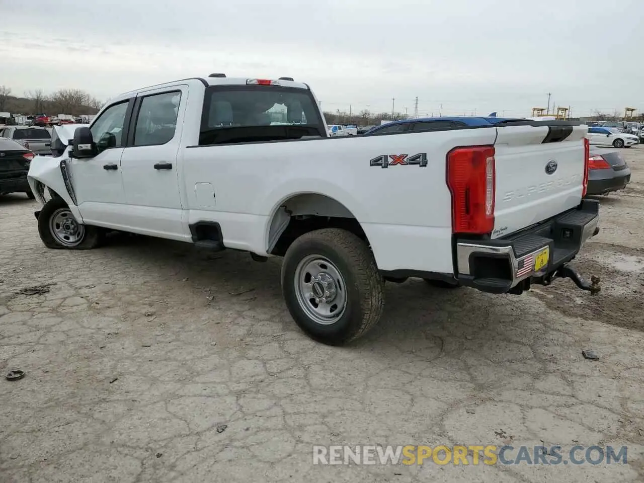 2 fotografías del automóvil dañado 1FT8W3BA1REF18983 FORD F350 2024