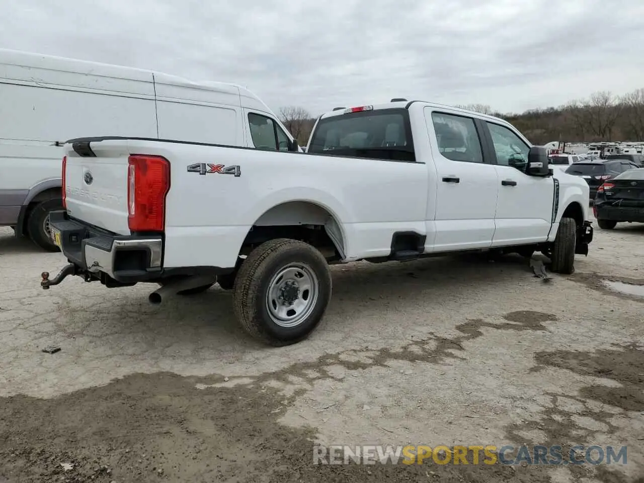 3 fotografías del automóvil dañado 1FT8W3BA1REF18983 FORD F350 2024