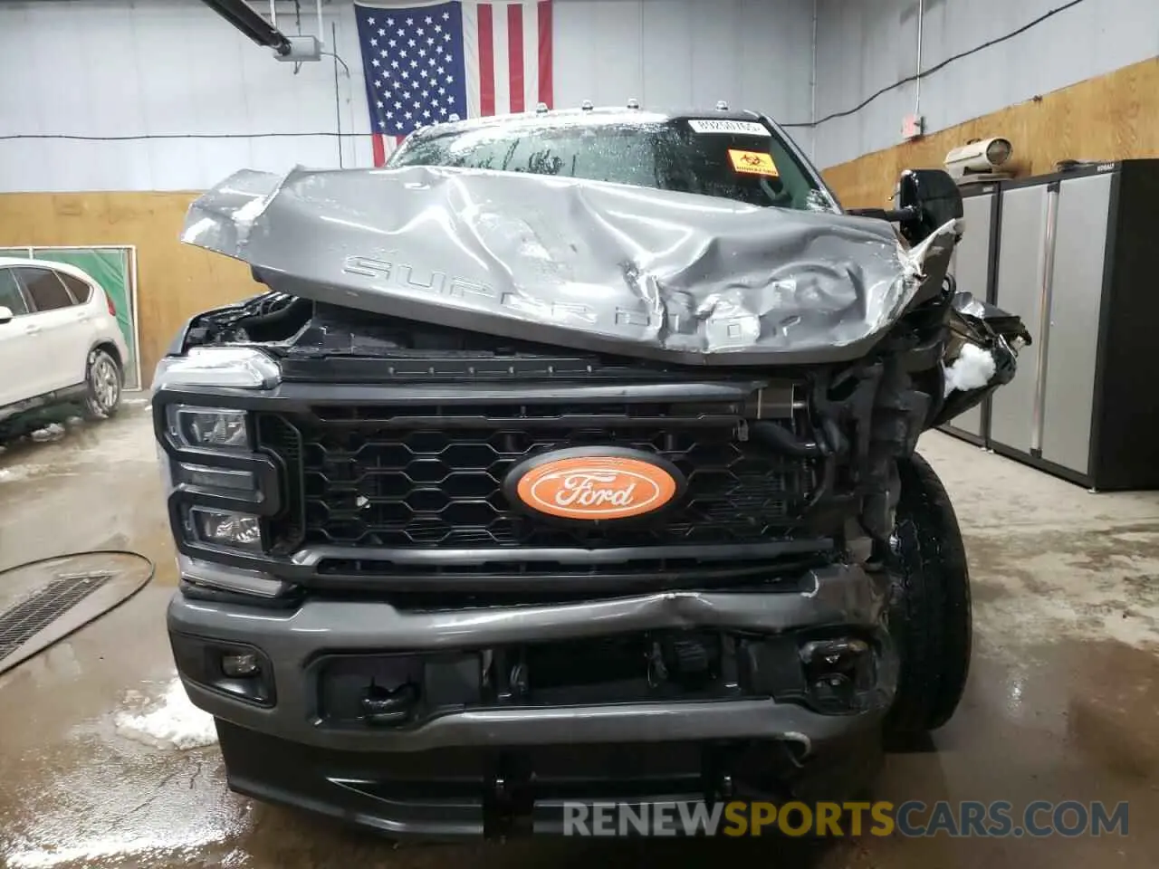 5 fotografías del automóvil dañado 1FT8W3BM1REF51296 FORD F350 2024