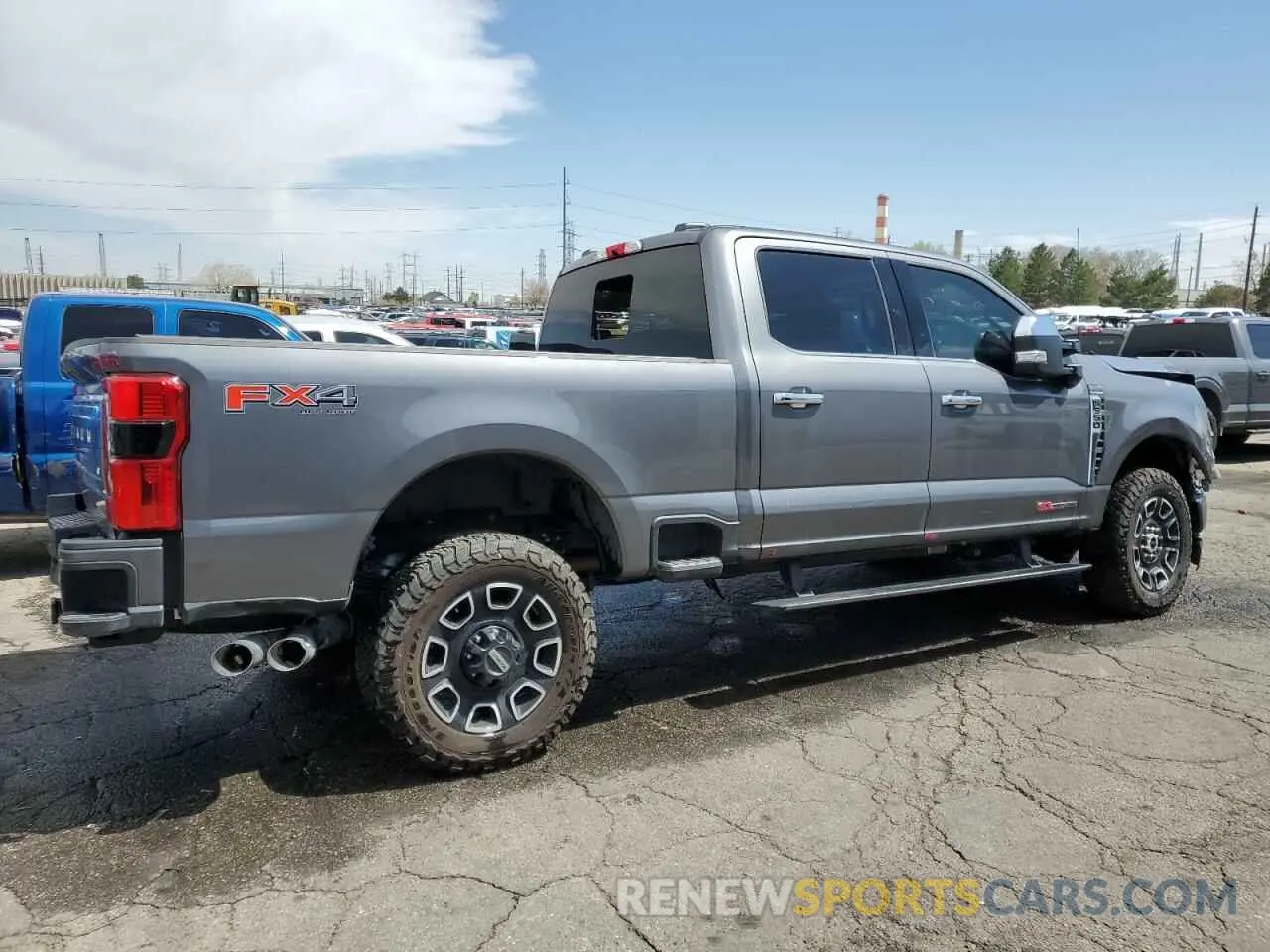 3 fotografías del automóvil dañado 1FT8W3BM4RED59662 FORD F350 2024