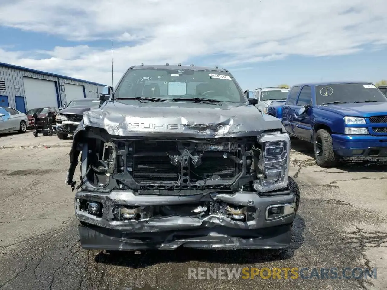 5 fotografías del automóvil dañado 1FT8W3BM4RED59662 FORD F350 2024