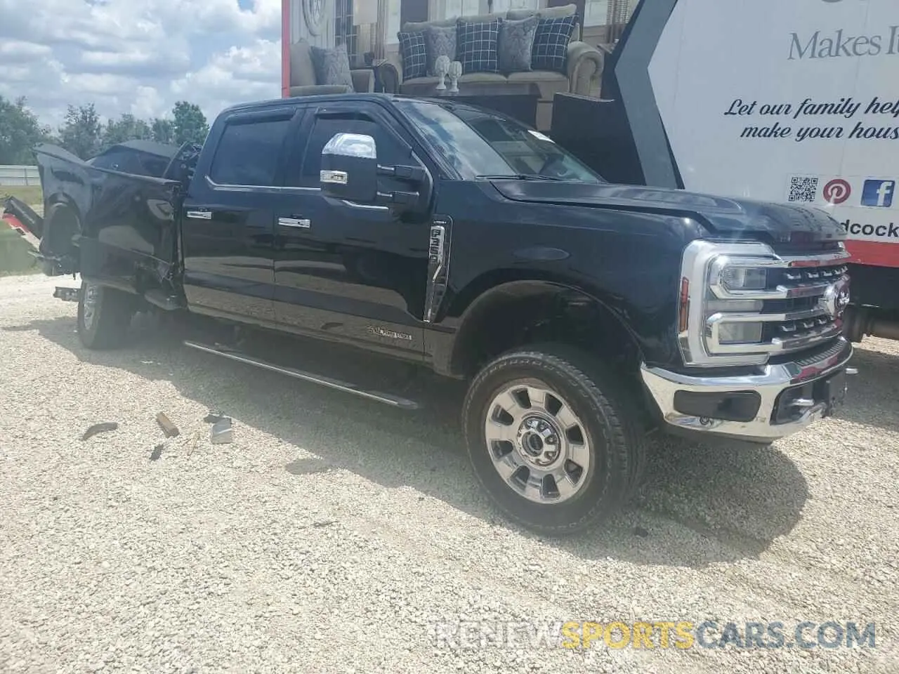 4 fotografías del automóvil dañado 1FT8W3BT4REC12989 FORD F350 2024