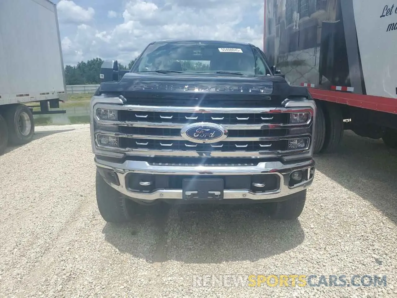 5 fotografías del automóvil dañado 1FT8W3BT4REC12989 FORD F350 2024