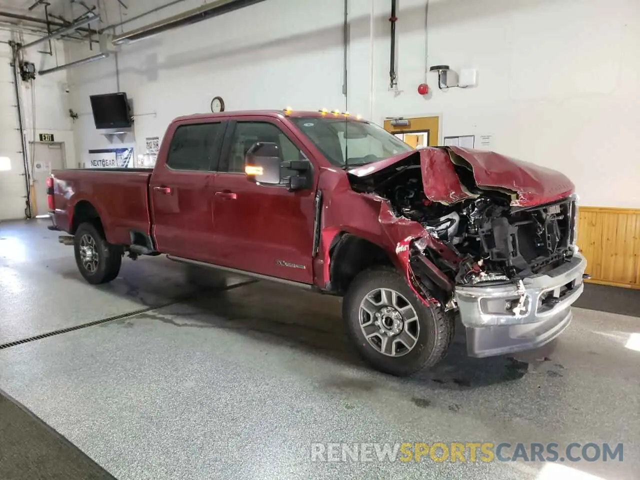 4 fotografías del automóvil dañado 1FT8W3BT5REF71350 FORD F350 2024