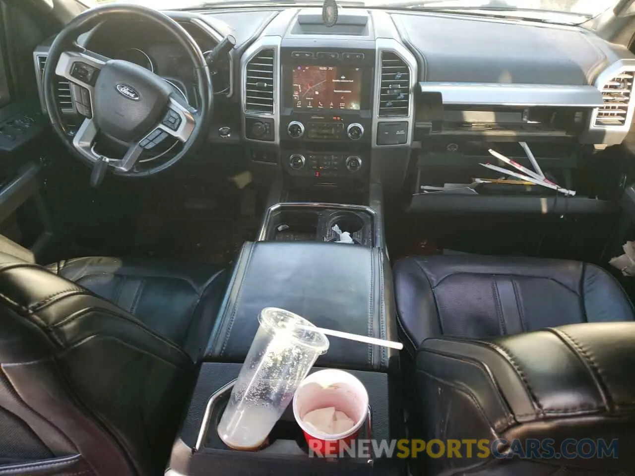 8 fotografías del automóvil dañado 1FT8W4DT0KEF64413 FORD F450 2019