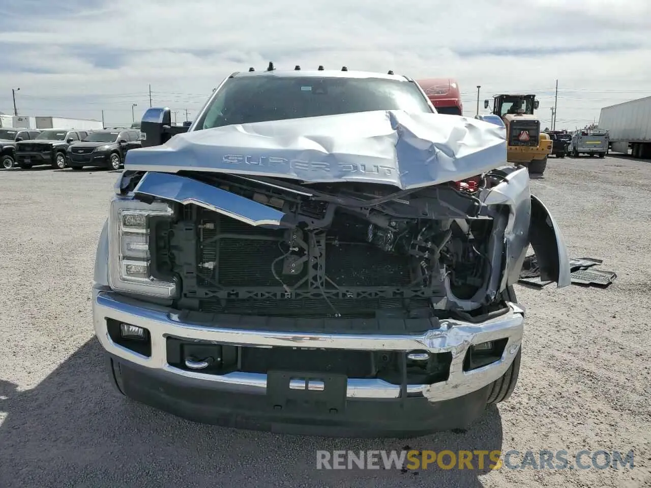 5 fotografías del automóvil dañado 1FT8W4DT1KEG71809 FORD F450 2019