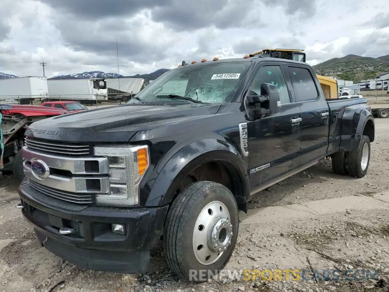 1 fotografías del automóvil dañado 1FT8W4DT2KEF39920 FORD F450 2019