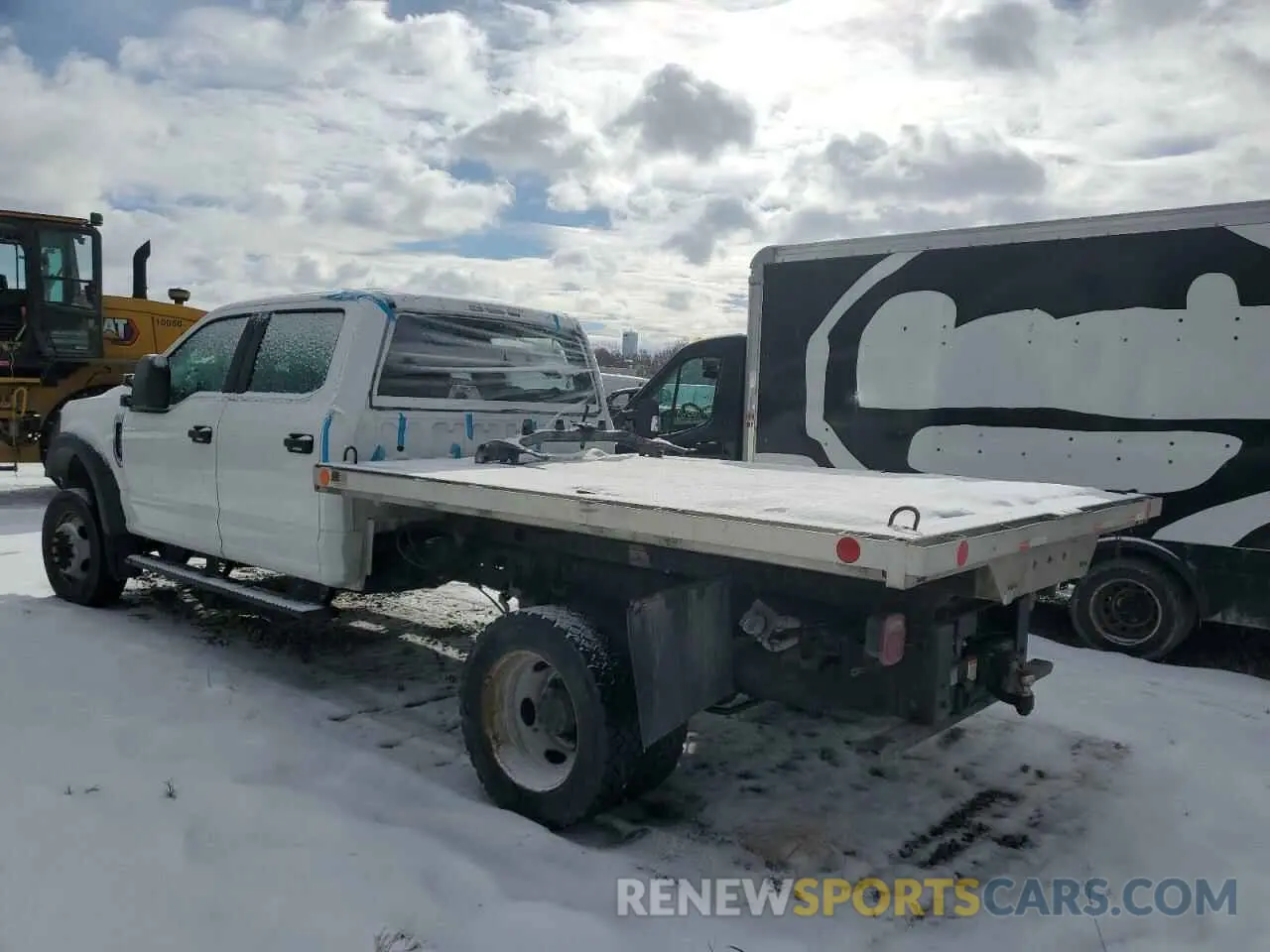3 fotografías del automóvil dañado 1FD0W4GN6LEC30264 FORD F450 2020