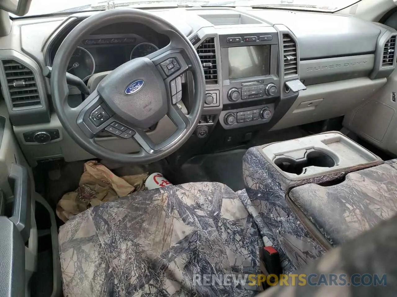 8 fotografías del automóvil dañado 1FT8W4DT8LEE36017 FORD F450 2020
