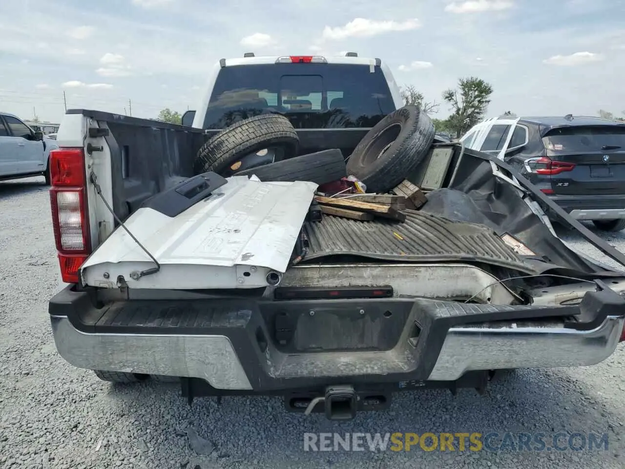 6 fotografías del automóvil dañado 1FT8W4DT5MEC57242 FORD F450 2021
