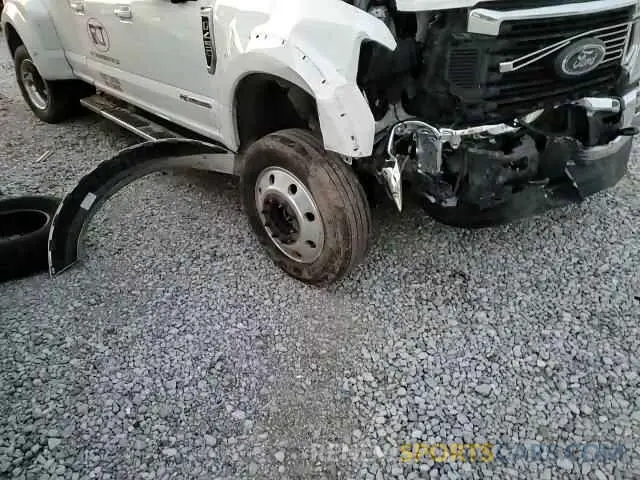10 fotografías del automóvil dañado 1FT8W4DT0NEE31266 FORD F450 2022