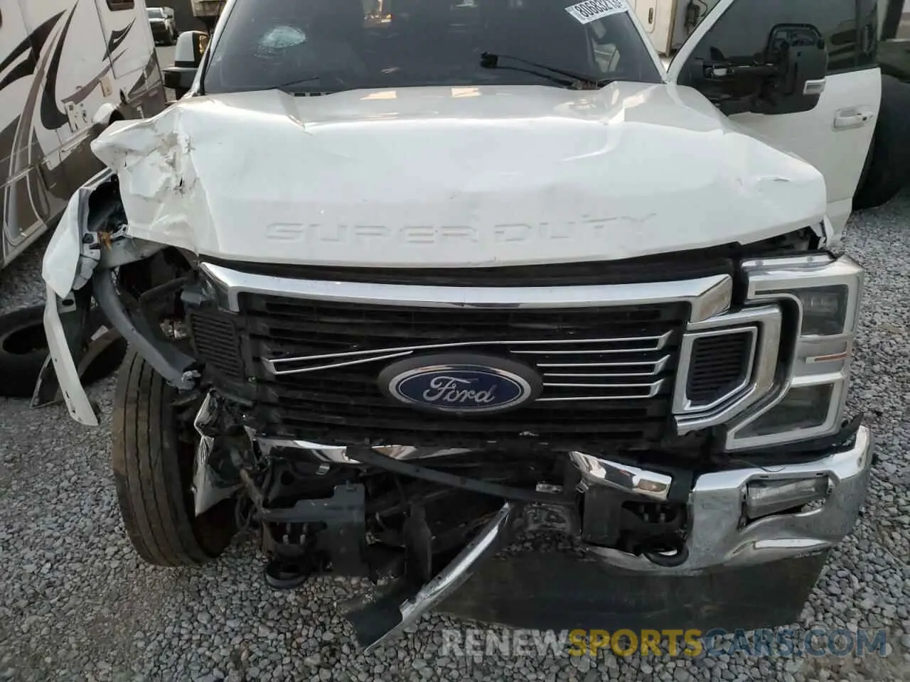 12 fotografías del automóvil dañado 1FT8W4DT0NEE31266 FORD F450 2022