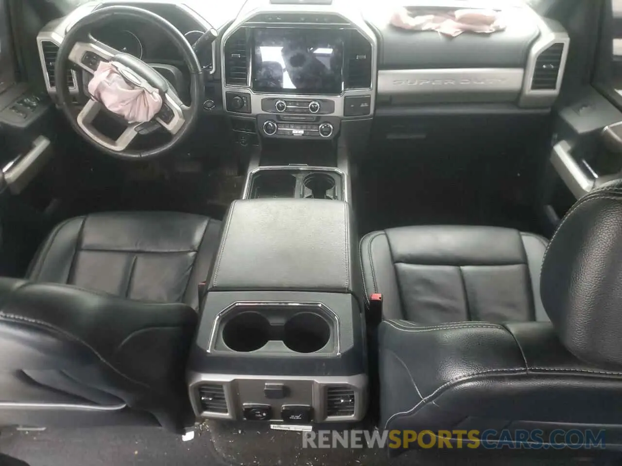8 fotografías del automóvil dañado 1FT8W4DT0NEE31266 FORD F450 2022